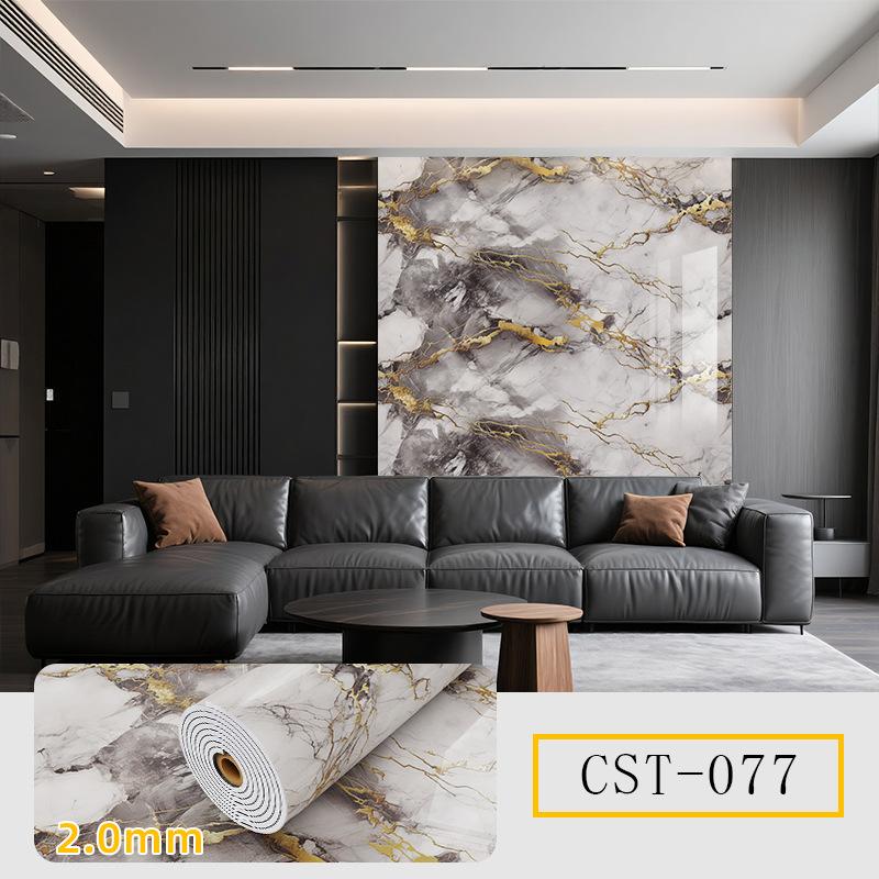 Roll-up Fliesenaufkleber Tapete Selbstklebend Wasserdichte Tapete Verdickter Marmor Verdickte Rolle Dekorative Wandaufkleber