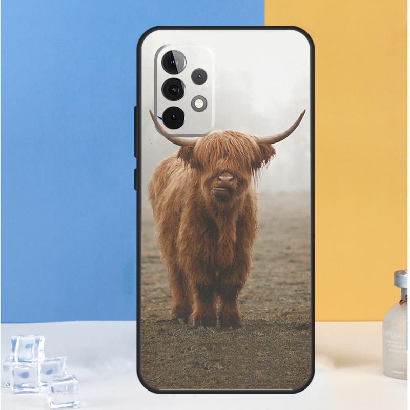 Highland Cows For Samsung Galaxy A13 A33 A53 A36 A26 A05 A06 A16 A54 A34 A14 A32 A52 A55 A35 A15 A56 Case