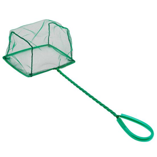 Fish Net Long Handle Strong Bearing Aquarium Accessory Fine Mesh Aquarium Net for Transferring