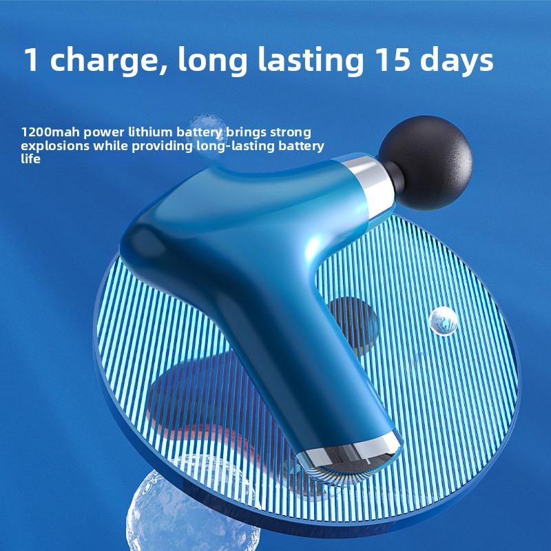 New Mini Muscle Relaxation Fitness Equipment Vibration Fascia Gun Fascia Gun Electric Massage Gun