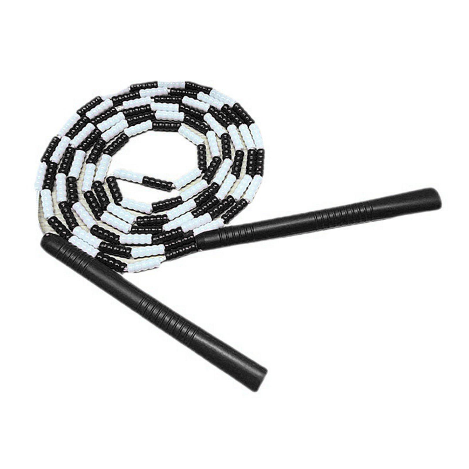 Kaisai Black Jump Rope Plastic Flexible Adjustable Soft Wire Skipping Workout Training Tool For Home Gym
