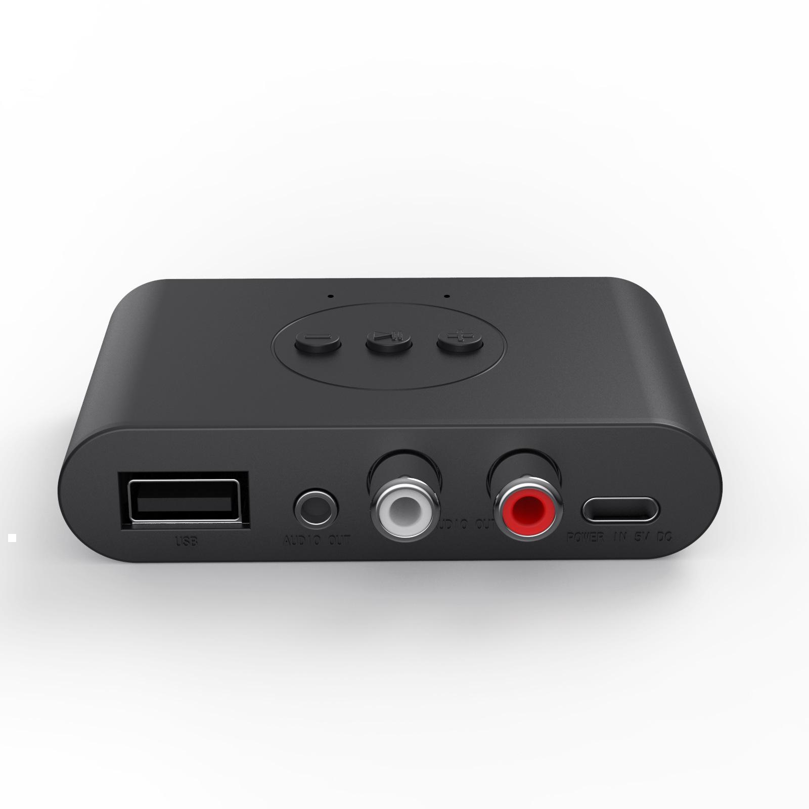 

NFC Bluetooth 5.3 Music Receiver & Hands-free Car Speaker with USB Flash Drive Support B21
