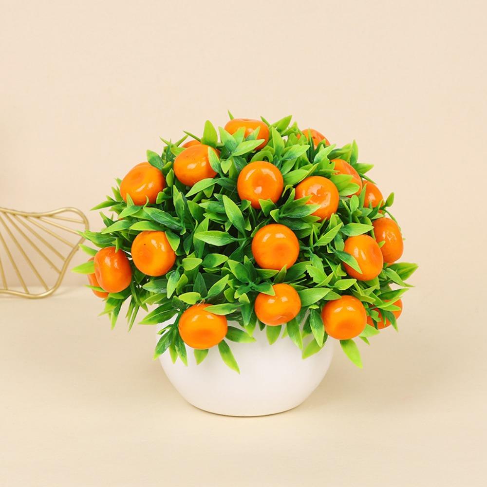 Plastic Artificial Plants Potted 6 Styles Home Garden Decor Rose Flower Plant Fake Flowers