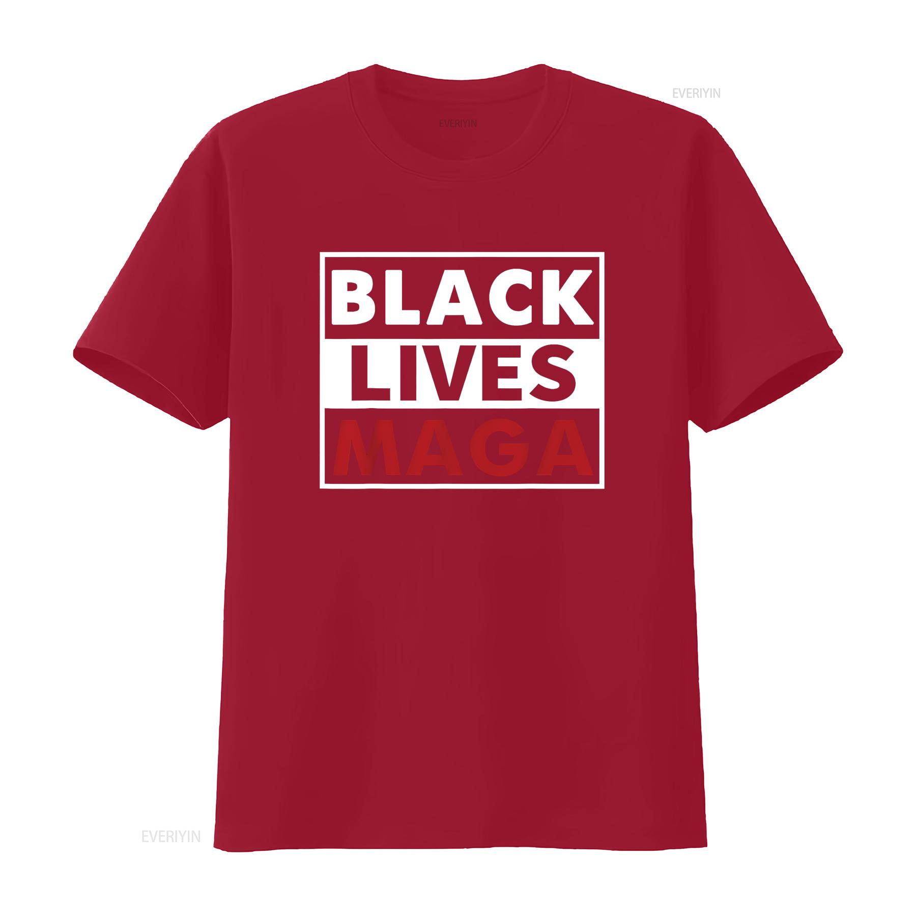 

Black Lives MAGA T Shirt vintage Washed Breathable Casual homme fashion Stretched Slightly designer clothes Unisex Comfortable S