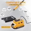 Cordless Soldering Station for Dewalt 20V Max Battery - Electric Digital LCD Display Soldering Iron Station Fast Heating Up Soldering Station for