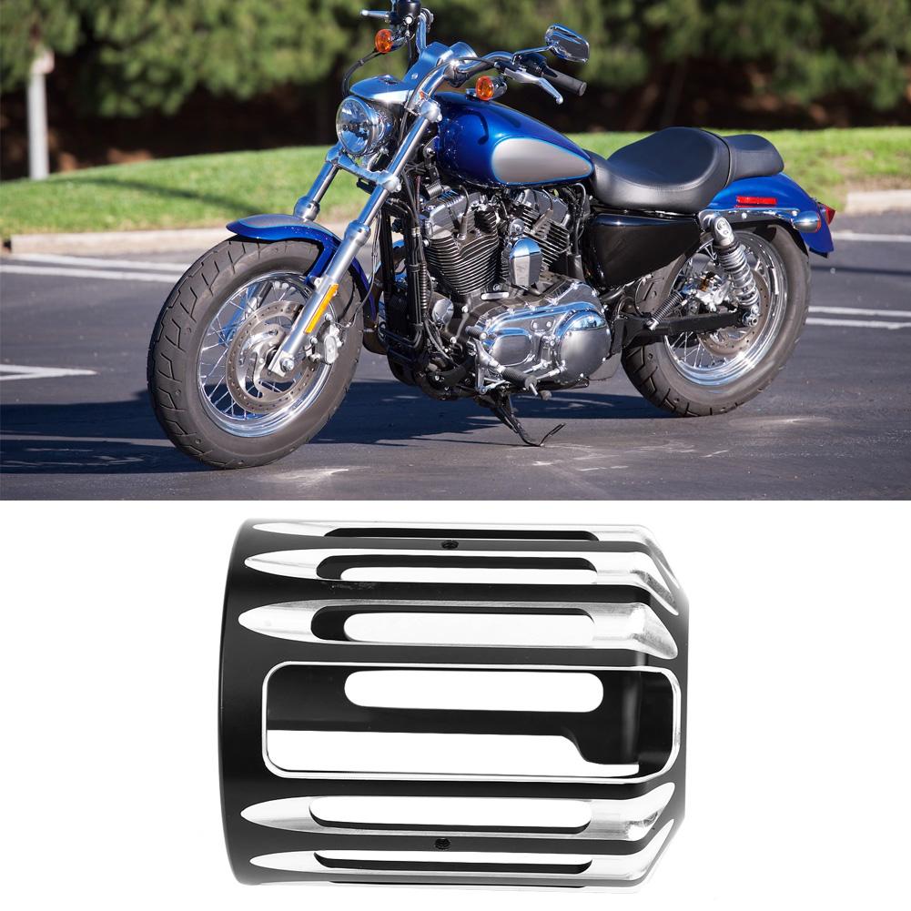 CNC Aluminum Motorcycle Oil Filter Cover for  Sportster XL 883 Dyna Softail Touring Unive