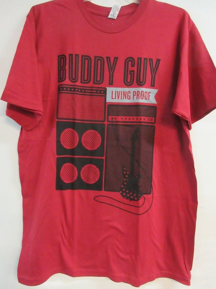 

BUDDY GUY OFFICIAL MERCH LIVING PROOF BAND CONCERT MUSIC LARGE Unisex T-Shirt L