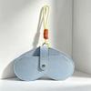 Leather Sunglasses Pouch with Lanyard Sunglasses Box Bag Compact Magnetic Glasses Case  Travel