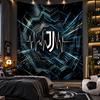 Wall Hanging Tapestry Juventus FC Print Cloth for Living Room Bedroom Home Decor