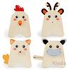 Montessori Educational Toys Children Wooden Animal Emotion Change Face Building Blocks Logic Training Puzzle Game For Kids Gift