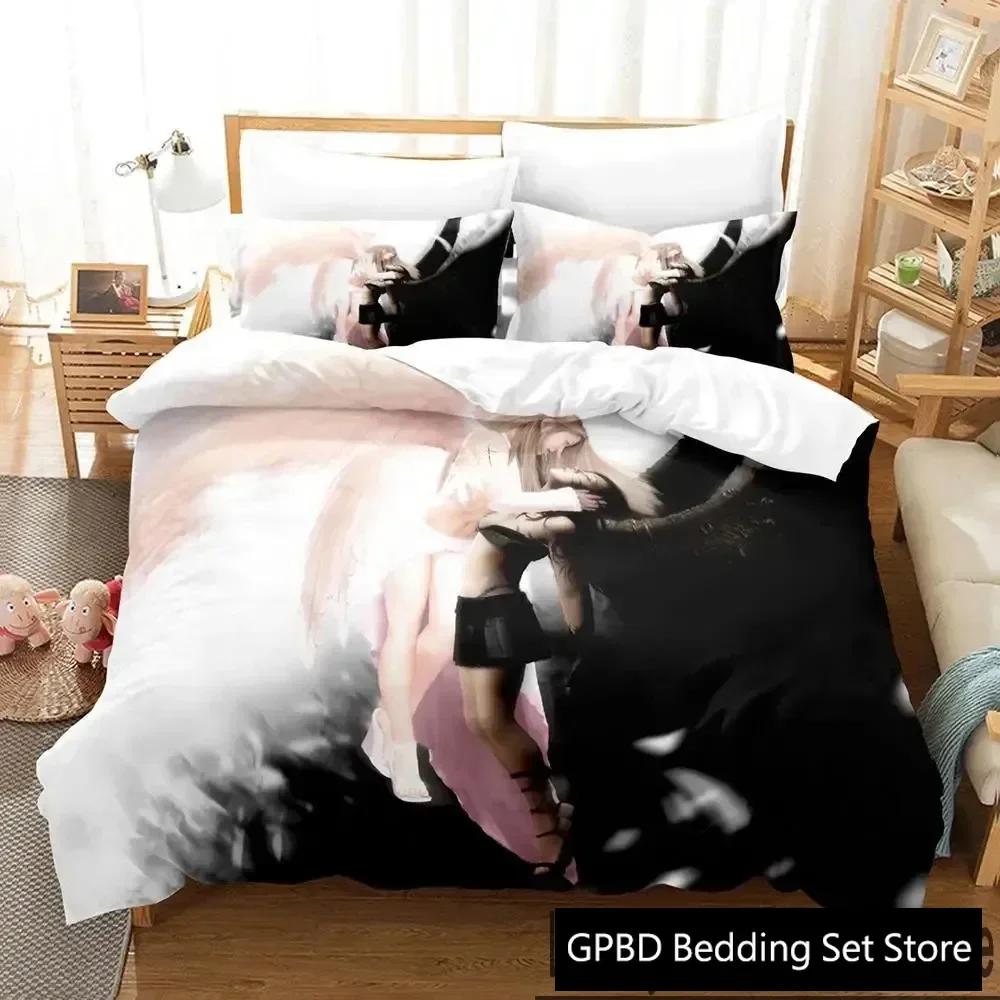 3D Print Guardian Angel Comfortable Duvet Quilt Cover Pillowcase Bedding Set Children Bedroom Decoration Home Textile