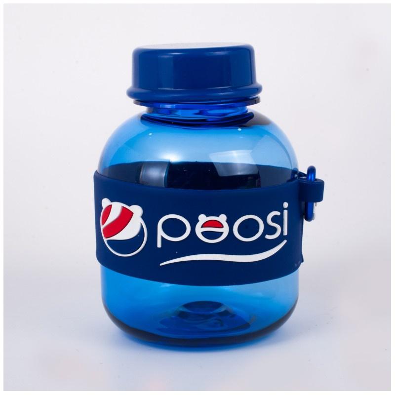 

Пластиковая мини-бутылка для воды Милая детская чашка для колы с портативной веревкой Студент Ребенок