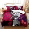 Loona boss bedding set single double queen king size bed cover adult Boys anime bedroom bed set  Quilt Cover Pillowcase