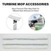 10 Count Washable Mop Cloth Reusable Mop Pad Effective Floor Cleaning Pad Steam Mops Pad Mop Attachments Fibre Texture