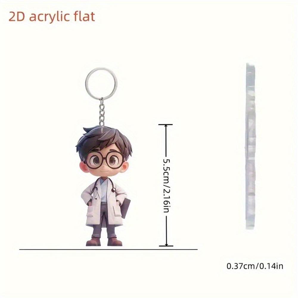 

Doctor Nurse Doll Ornament Accessory Doctor Nurse Doll Doctor Nurse Doll Pendant Lightweight For Backpack Holiday Personal