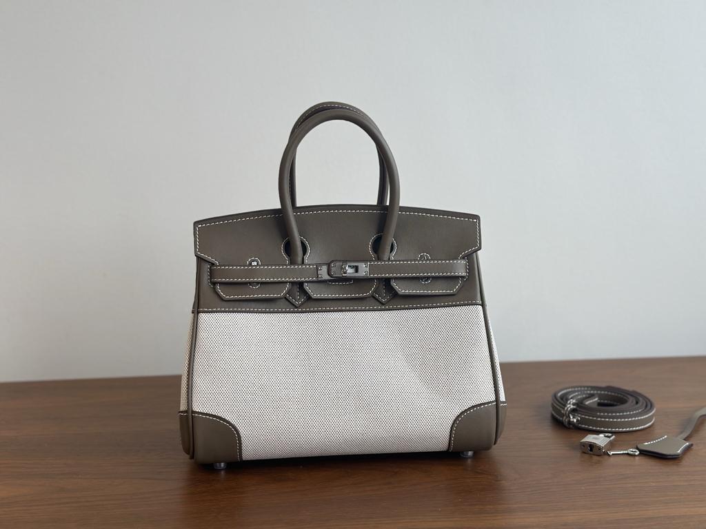 25cm Gold Swift Leder Tasche mit großer Kapazität Neuer Stil Handheld Tote Reise Echtleder Damen Tasche