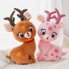 Cute Sika Deer Doll Deer Doll Plush Elk Sleeping Pillow Gifts for Boys and Girls