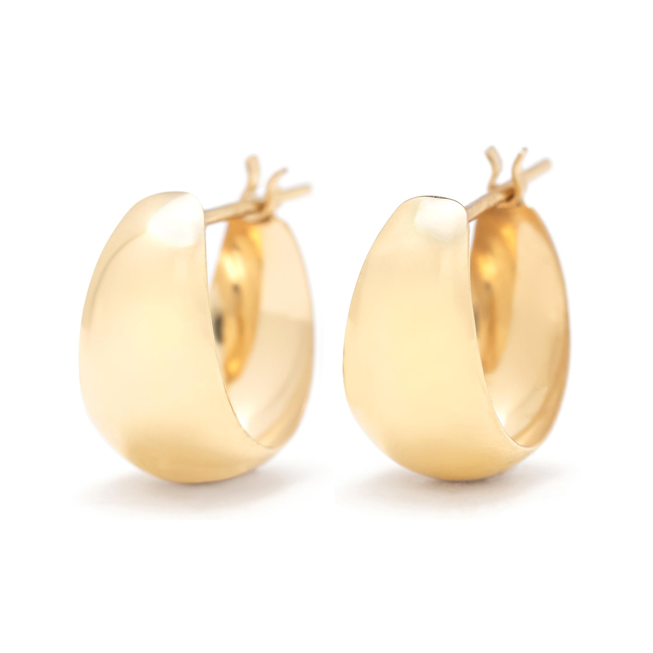 

ESTELLE [Official] Women s Hoop Earrings, 10K Yellow Gold, 0202-3383-0019-0000