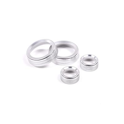 METYOUCAR 4pcs for Chevrolet Corvette C7 2014-2019 Car Air Conditioning Knob Volume Control Knob