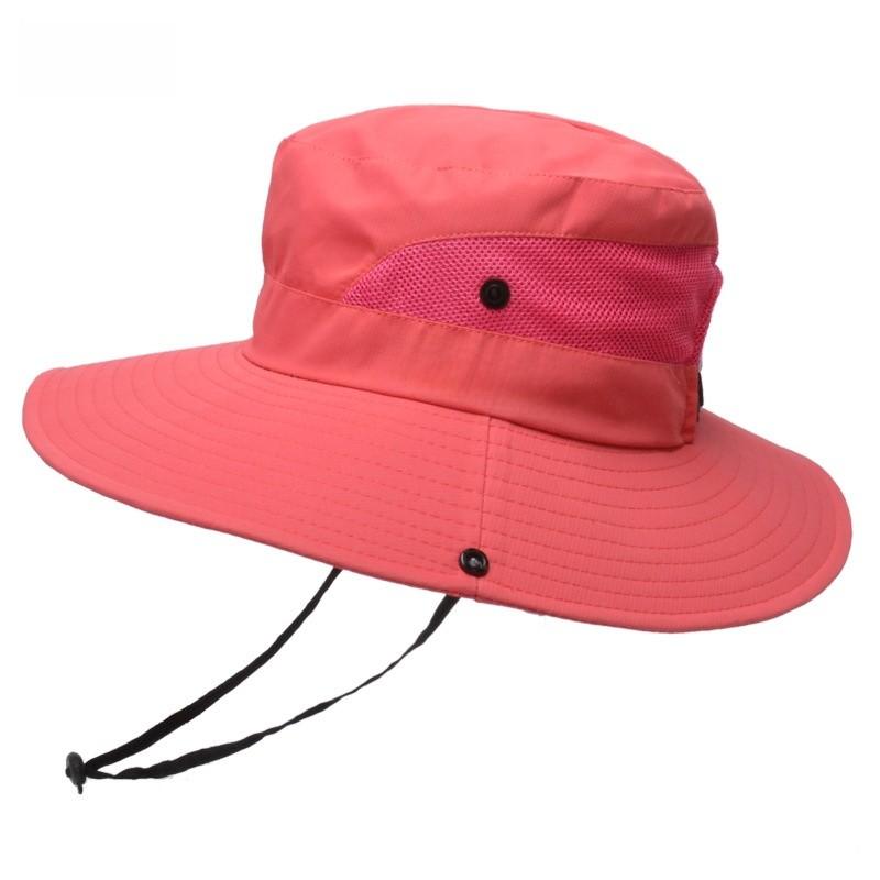 Summer Outing Hat For Women With Large Brim Sun Protection And Breathable Polyester Fabric