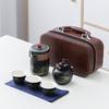 Portable travel tea set Outdoor Kung Fu tea set Kuaike cup Practical holiday activities Business gifts