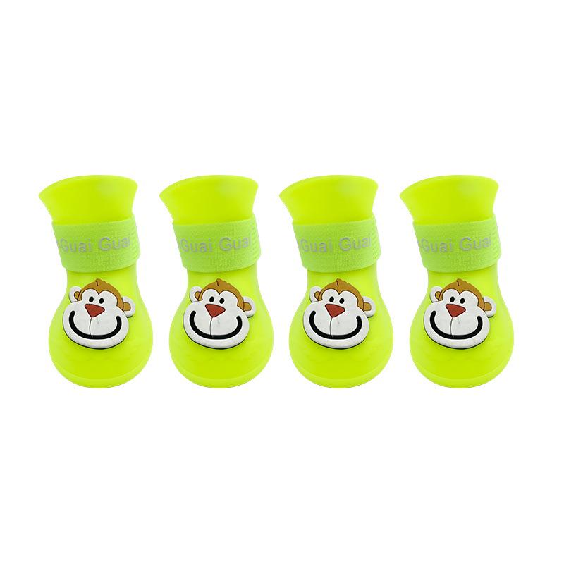 Pet Rain Boots: Non-Slip Dog & Cat Paw Covers, Soft Sole Puppy and Bichon Teddy Shoes