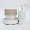 Rice Husk Disposable Bowl & Chopstick Set