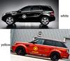 1 Pair Black Car SUV Vinyl Graphic Car Body Speed pentagram DIY Decals Stickers