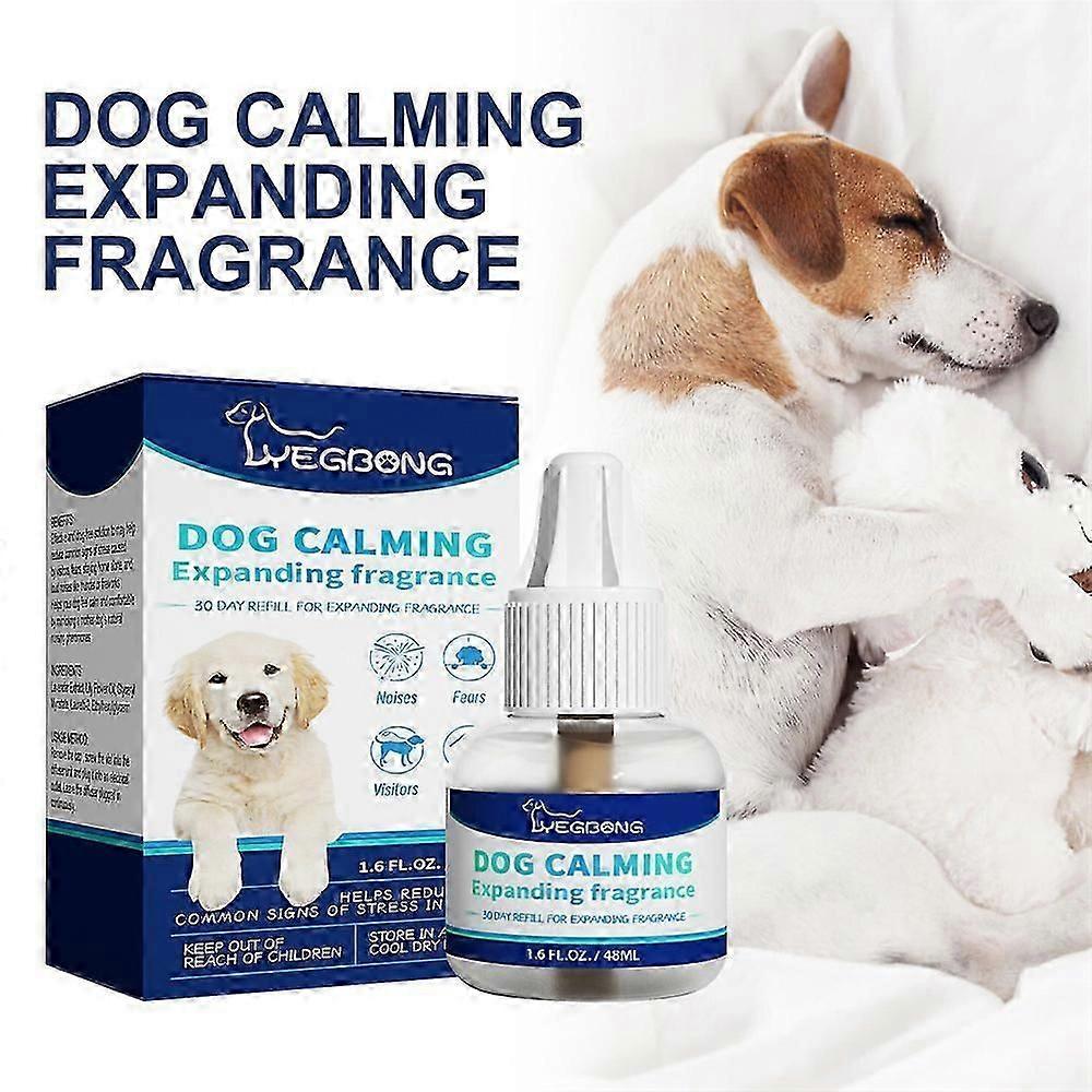 1-3x Dog Calming Pheromone Diffuser Refill Relieve Anxiety Stress Barking Chewing