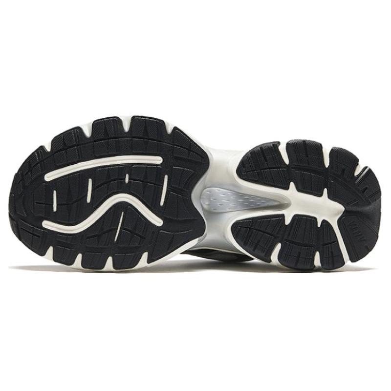 Anta Life Collection Shock Absorbers Slip Resistant Low top Casual Shoes Men's Gray Silver Black Sneakers 912428816-4