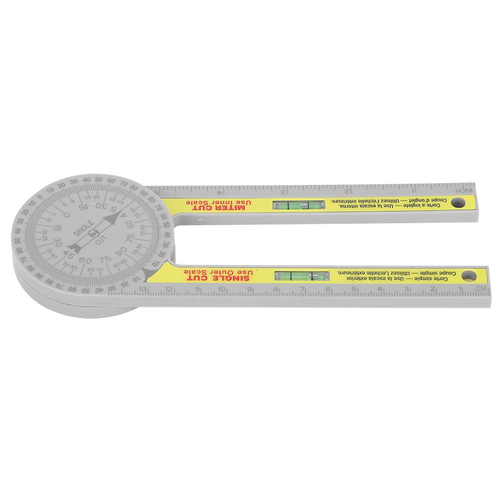 Régua de Medição de Ângulos Alta Precisão Goniômetro para Marcenaria Instrumentos de Medição