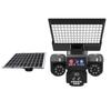 Waterproof Solar-Powered Outdoor Camera with Two-Way Voice, Full-Color Night Vision, and Home Courtyard Light.