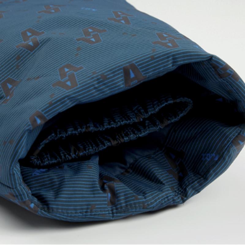 AKIII CLASSIC Ζακέτα με Μονόγραμμα Σκίουρου και Πούπουλα Χήνας Akakfu10813100