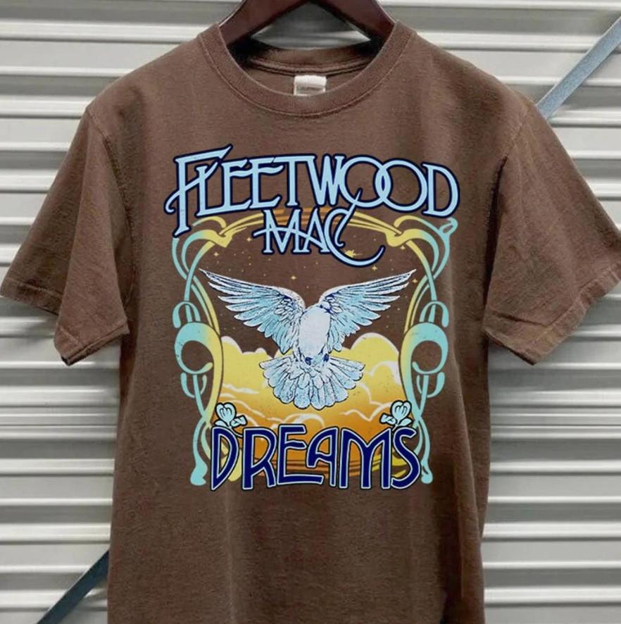 Fleetwood Mac Tshirt Music Band Fleetwood Mac Vintage Band Unisex Tshirt L