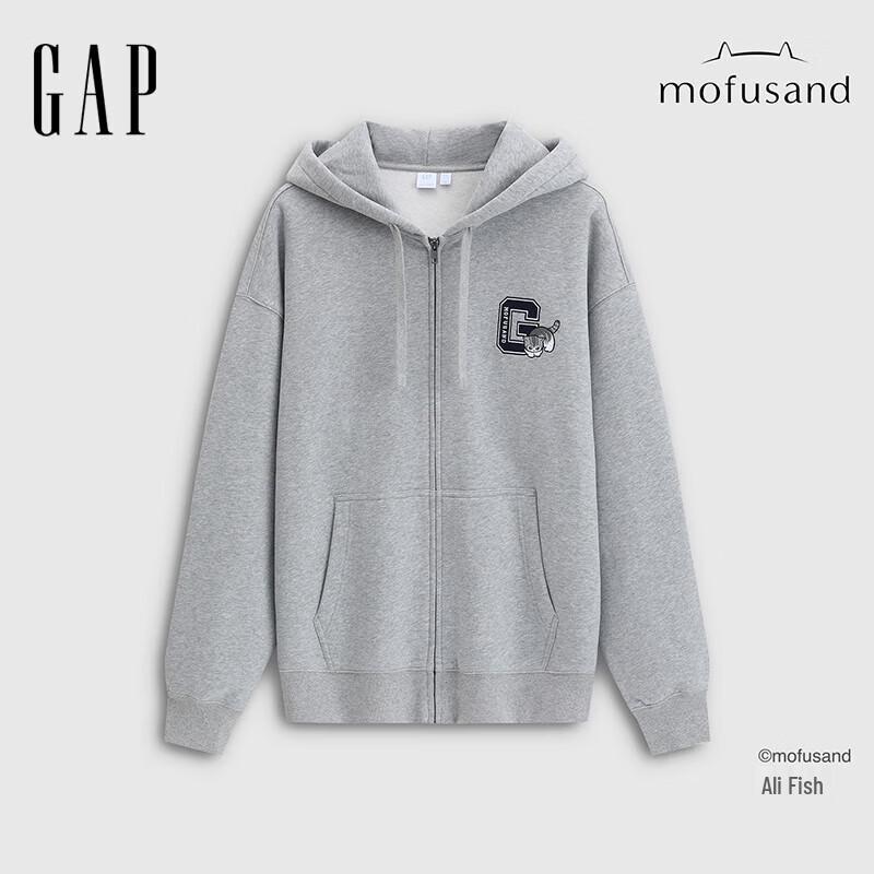 

Худи унисекс из флиса в коллаборации Gap mofusand 786802 M