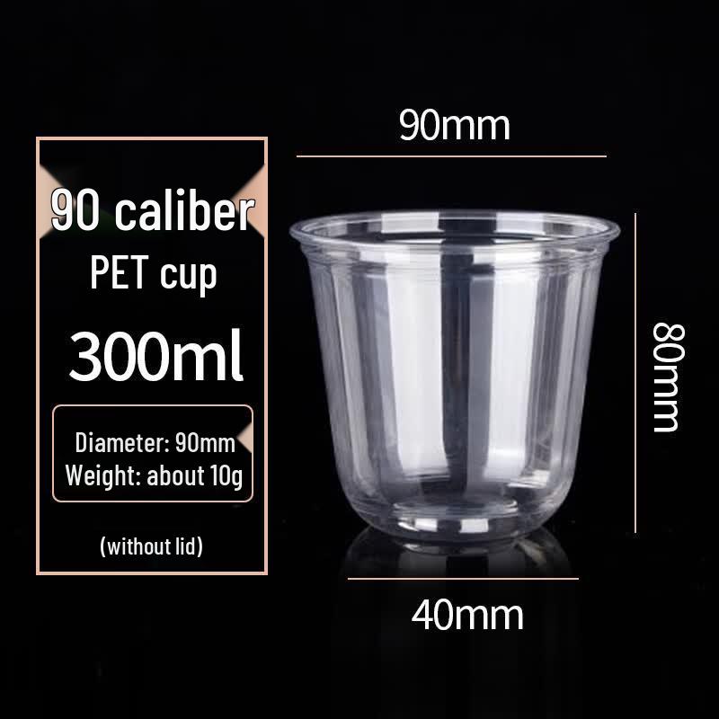 Disposable U-Shape Plastic Cups