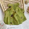 Girls' Chinese-Style Camisole and Shorts Set - Summer Collection