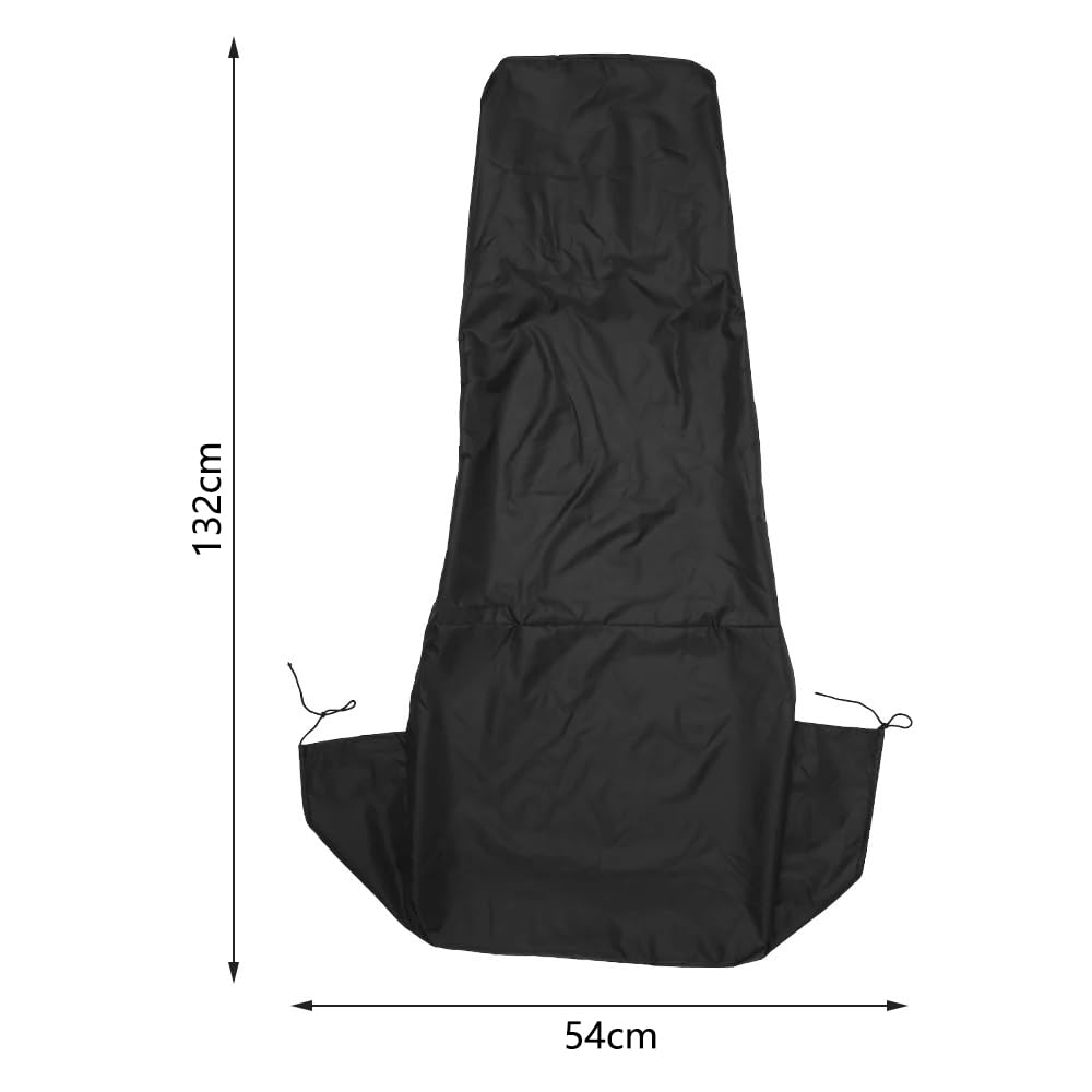 XINSHEYE Car Seat Cover, 2 Front Pieces, Black, Waterproof, For Light/Regular Cars, Easy Installation, Stain Resistant, Washable