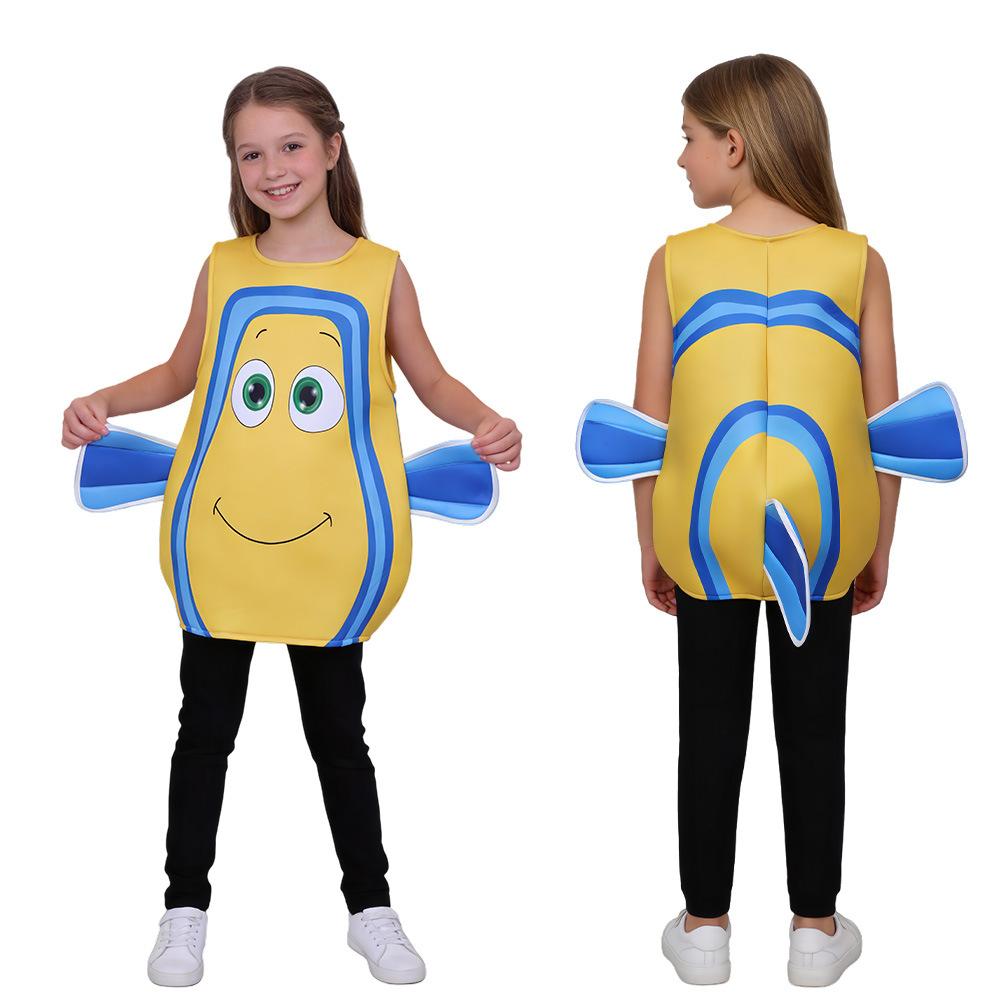 2 Finding Nemo with the same cos suit, clown fish Nemo blue Tang king fish Dolly stage performance sponge suit
