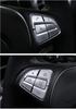 Steering Wheel Button Stickers for Mercedes C200 E260L GLC300 GLA CLA GLK