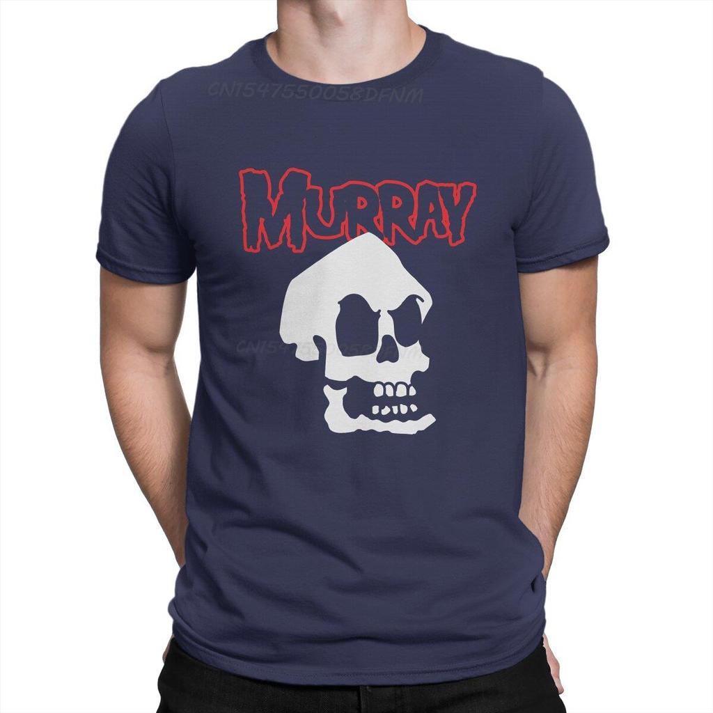 Skull Murray Tshirts Unisexs Leisure TShirts Summer Tops Monkey Island Game LeChuck Elaine Guybrush Tee Shirt Unisex T Shirts