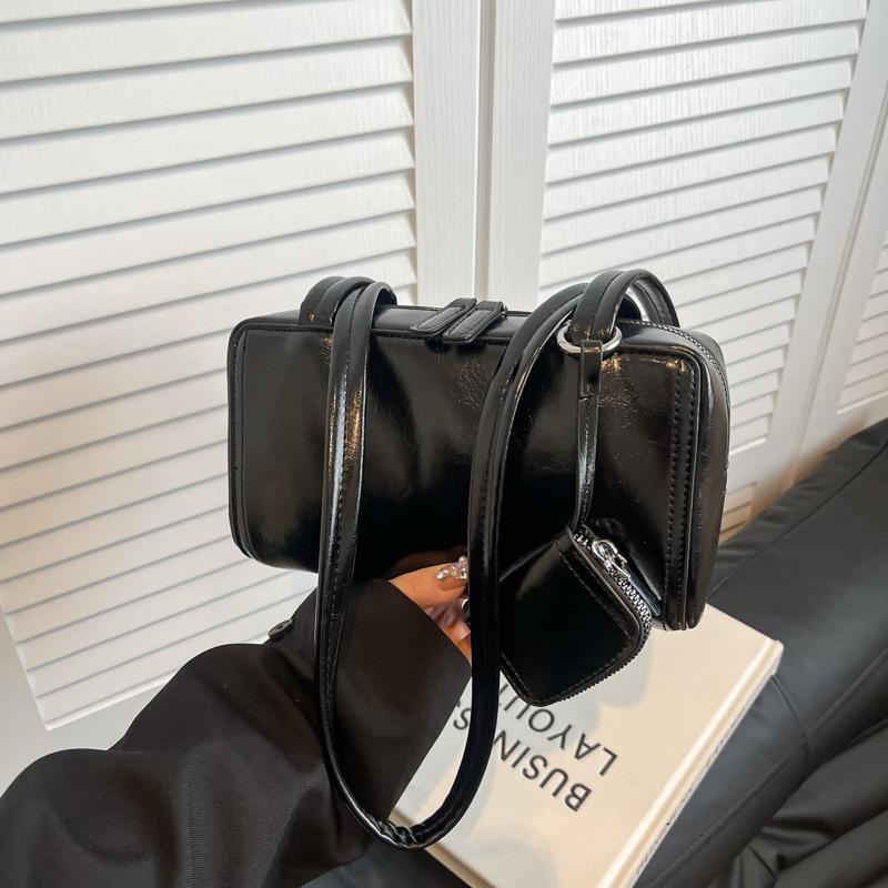 Kleine Tasche Damen Neue Modische Vielseitige Schulter-Unterarmtasche Pendler-Handtasche