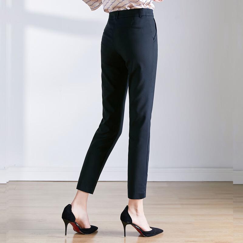 Women's Commuter Simple Cropped Casual Pants