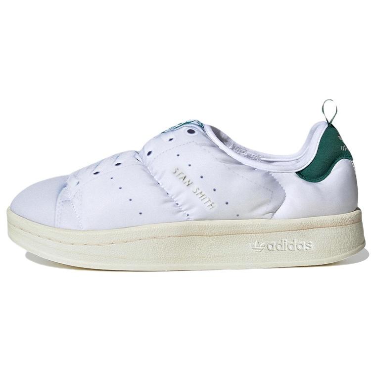 adidas Puffylette White Green Men s HP6699 EU 40.5