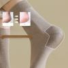 Socks Men's Cotton Anti Crack Socks Boneless Sewn Solid Colour Antibacterial Breathable Odour Resistant Anti Pilling Loose Men's Socks