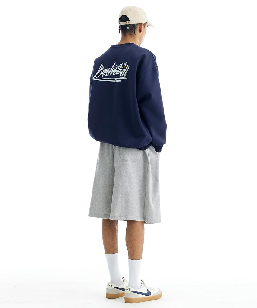 CREAM SODA LAB Minimal Wide Training Essential Side Cut Bermuda Shorts