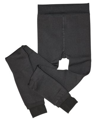 Warm Mink Fur Lined One Size Fits Warm [DELSOL GOLF] Leggings, All, Black, Insulating, Stretchable,