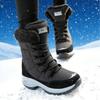 Damenstiefel Winter Warmhalten Hohe Qualität Mid-Calf Schneestiefel Mode Schnürstiefel Bequem Outdoor Wasserdicht Damen Wanderschuhe