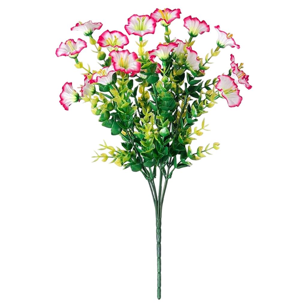 7-Head 3-Mesh Artificial Flowers/Plastic Plants, Suitable For Outdoor Decoration, Weddings, Family Gardens, Terraces, And Porch Decoration.