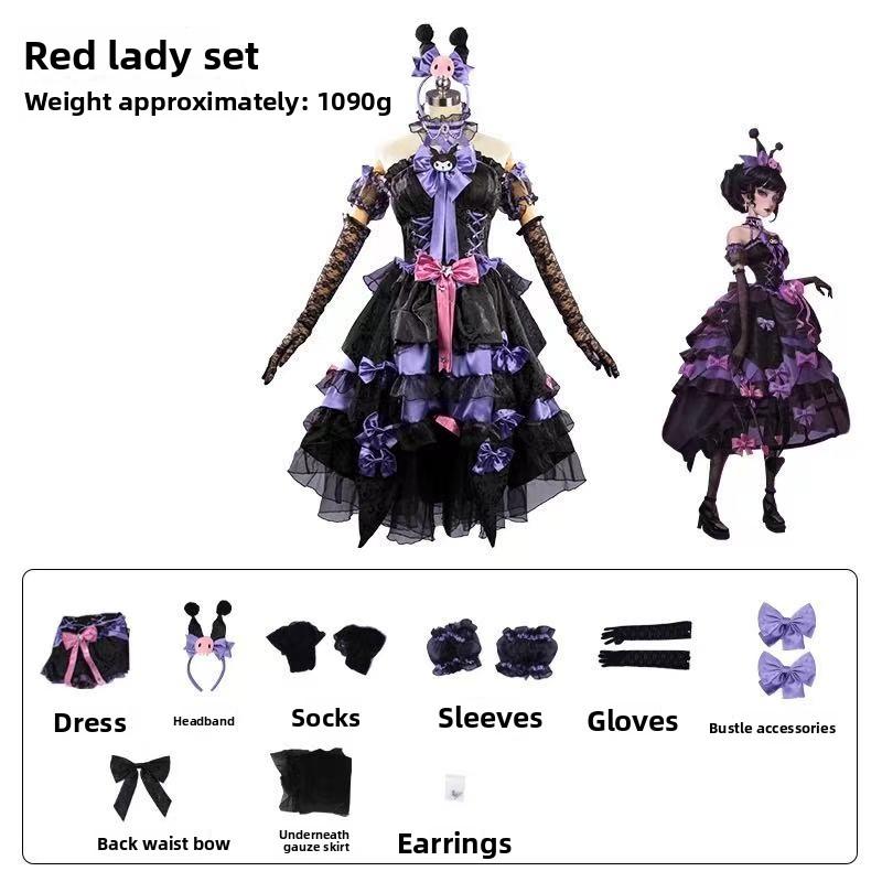 R Game Identity V Cosplay Bloody Queen Mary Costume